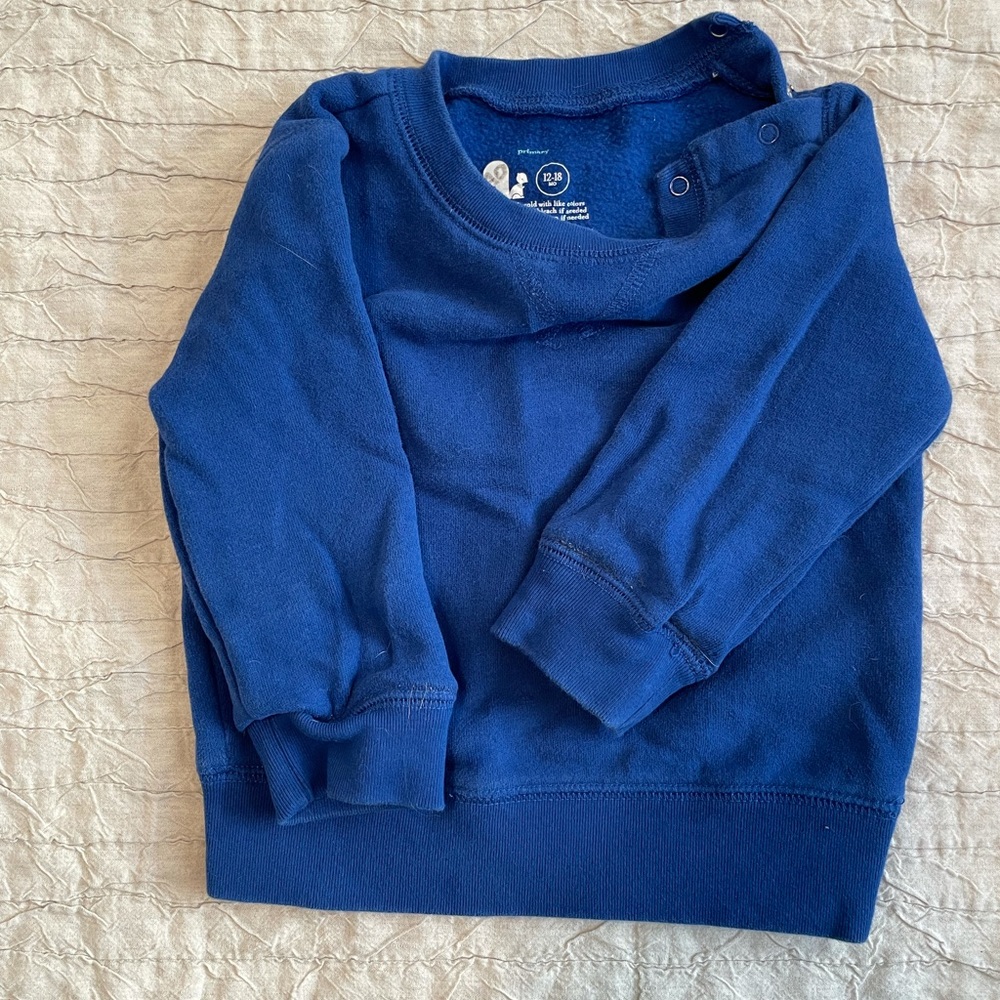 Primary sweatshirt - Colbalt